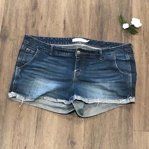 Torrid Dark Wash Shorts